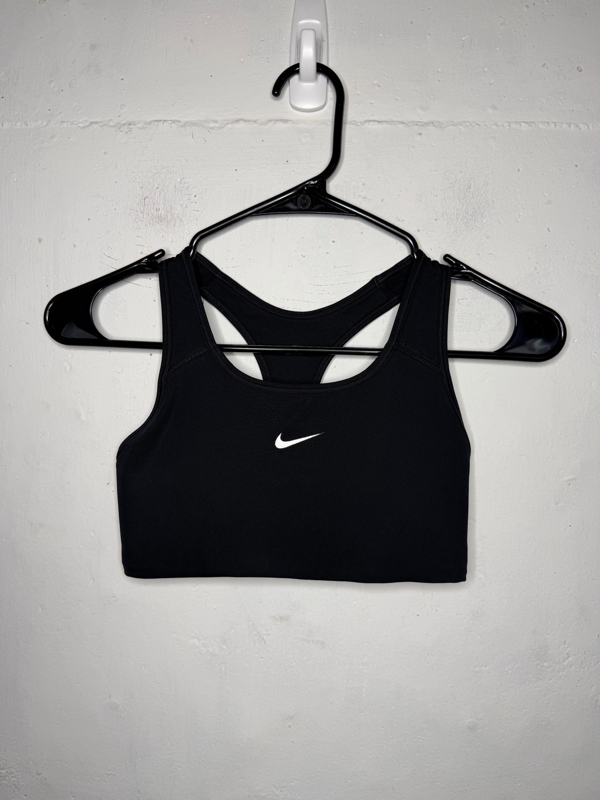 Nike Womens Black Sports Bra Padded Size Xs Medium Support